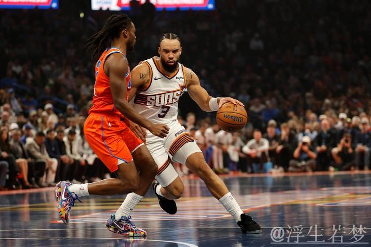 亚历山大砍28+8 雷霆狂胜49分横扫太阳晋级NBA杯四强